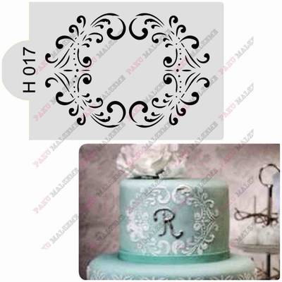 Stencil Fleur de Lis Top
