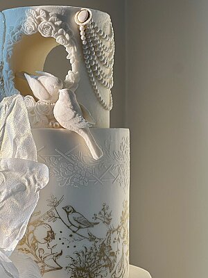 Stencil Floral Borders; 40x20 cm (1)