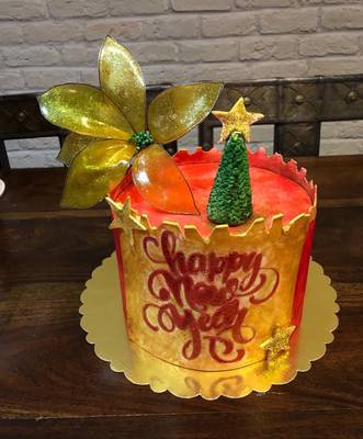 Stencil Happy New Year