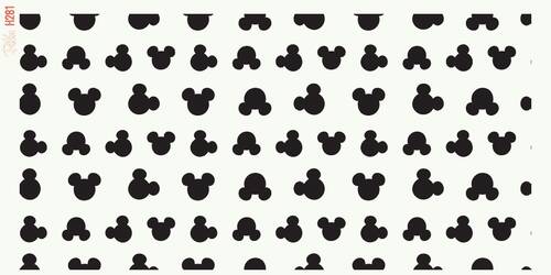 Stencil Mickey; 40*20 cm