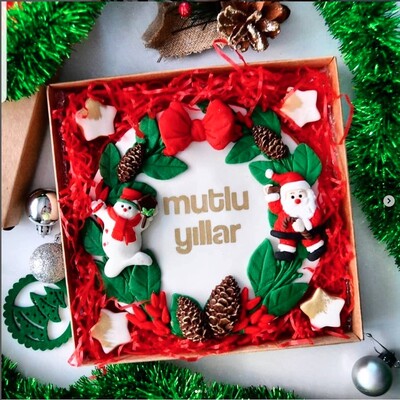 Paku Malzeme - Stencil Mutlu Yıllar (1)