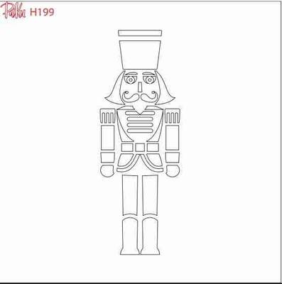 Stencil Nutcracker
