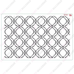 Paku Malzeme - Stencil Sophia