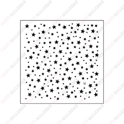 Paku Malzeme - Stencil Stars-5