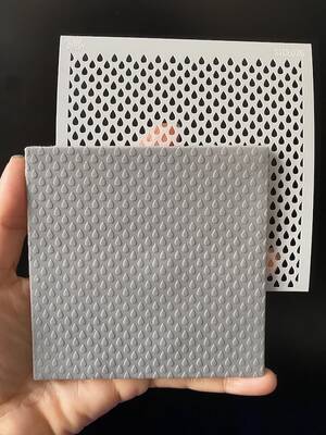 Stencil Water Drop; 11*11 cm