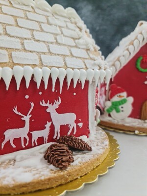 Stencil Winterland-2; 40*20 cm - Thumbnail