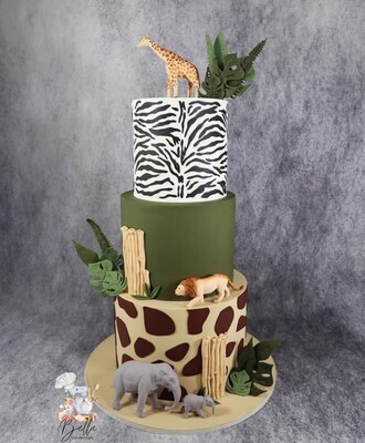 Stencil Zebra; 35*23 cm - Thumbnail