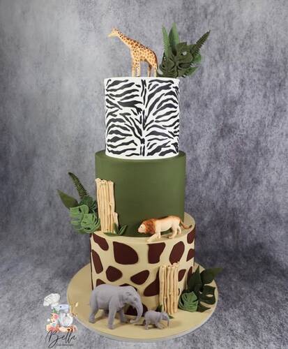 Stencil Zebra; 35*23 cm