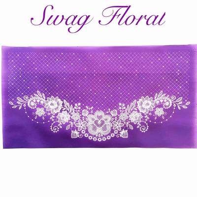 Mesh Stencil;  Swag Floral - 1