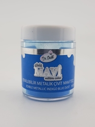 Dr.Gusto - Yenilebilir Metalik toz ICE BLUE; 10 gr