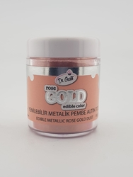 Dr.Gusto - Yenilebilir Metalik toz ROSE GOLD; 10 gr